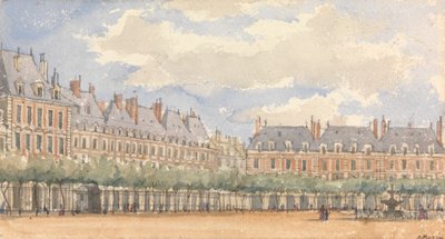 Place Royale, Paříž od Augustus Welby Northmore Pugin