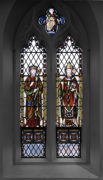 St. Edward a St. Gregory, 1848 (vitráže) od Augustus Welby Northmore Pugin