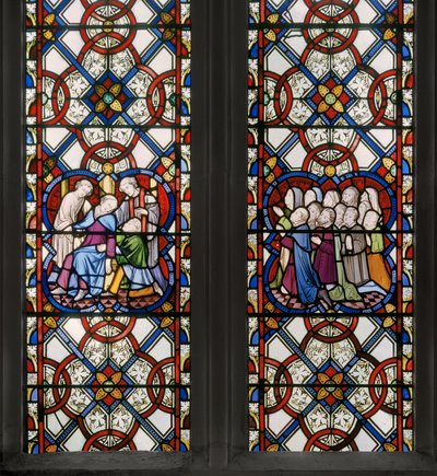 St. George Window, detail, 1850 (vitráže) od Augustus Welby Northmore Pugin