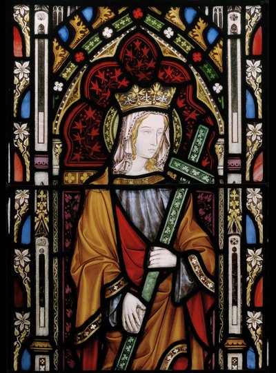 Svatá Helena, detail (vitráže) od Augustus Welby Northmore Pugin