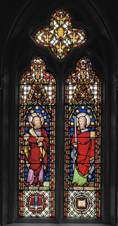 St. Peter & St. Paul, cca 1845 (vitráže) od Augustus Welby Northmore Pugin