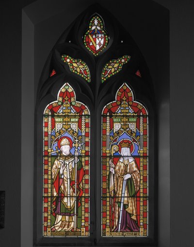 Svatý Tomáš z Canterbury a St. Osith, 1847 (vitráže) od Augustus Welby Northmore Pugin