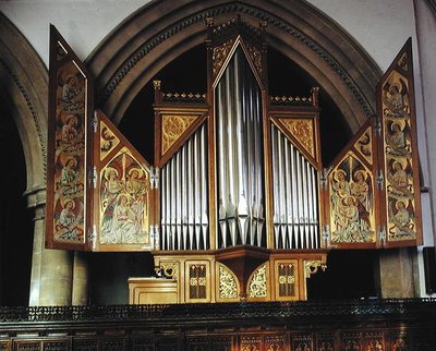 Suttonovy varhany z kaple od Augustus Welby Northmore Pugin