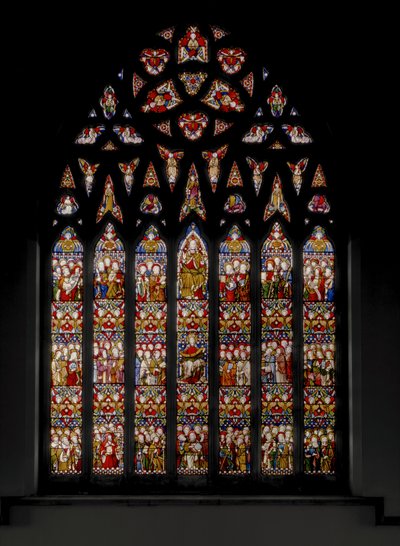 Triumph Of The Church, 1884 (vitráže) od Augustus Welby Northmore Pugin