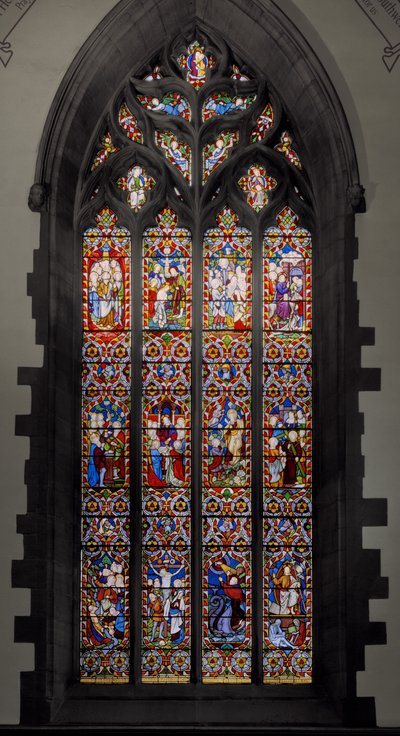 Typy s Anti-Typy, 1850 (barevné sklo) od Augustus Welby Northmore Pugin