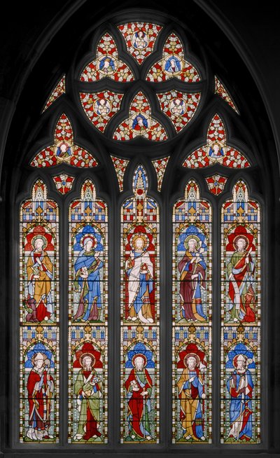 Západní okno (vitráže) od Augustus Welby Northmore Pugin