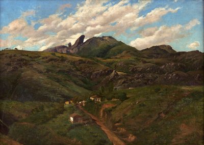 Vrchol Itacolomi, Ouro Preto od Aurelio de Figueiredo