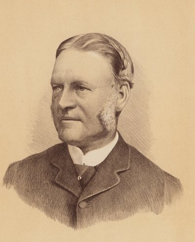 George Allen Mansfield (barevná litografie) od Australian School