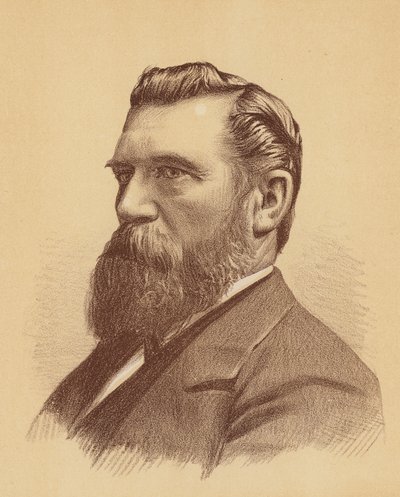 James Rutherford, Esquire (barevná litografie) od Australian School