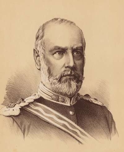 podplukovník Rowe (barevná litografie) od Australian School