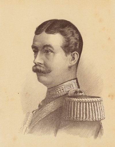 Lord Carrington, guvernér Nového Jižního Walesu (barevná litografie) od Australian School