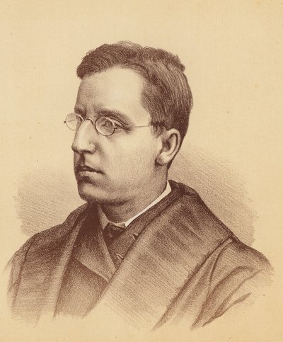 Profesor T. P. Anderson Stuart (barevná litografie) od Australian School