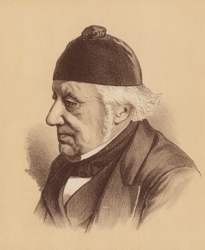 Sir William Westbrooke Burton, pozdější soudce Nejvyššího soudu Nového Jižního Walesu (barevná litografie) od Australian School
