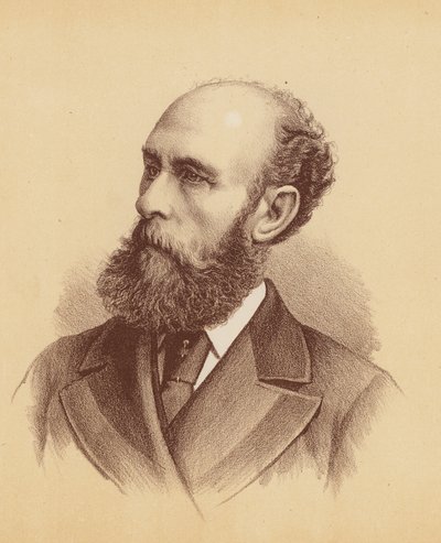 Ctihodný John Frazer (barevná litografie) od Australian School