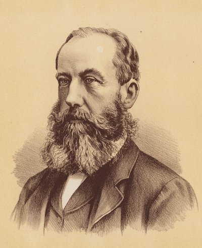 Ctihodný Stephen C. Brown, Esquire (barevná litografie) od Australian School