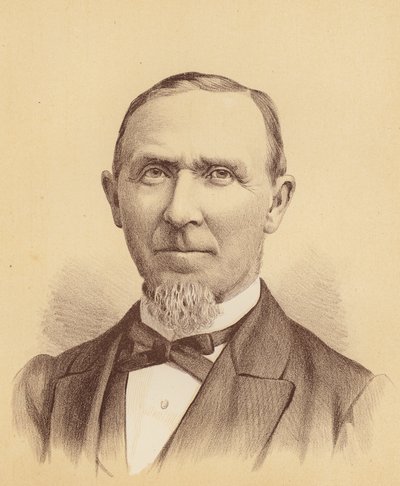 Ctihodný William Walker (barevná litografie) od Australian School