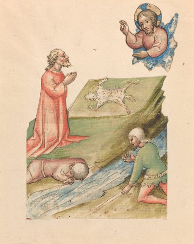 Gideon a rouno, s výběrem Gideonovy armády od Austrian 15th Century