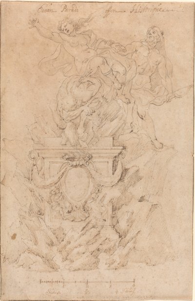 Záchrana Deianeira od Austrian 18th Century