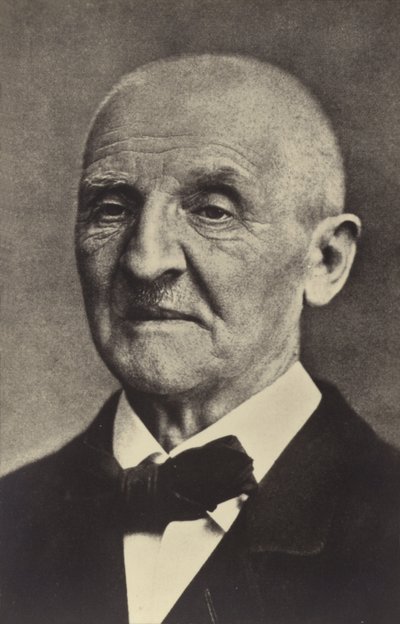 Anton Bruckner , rakouský skladatel (1824-1896). od Austrian Photographer