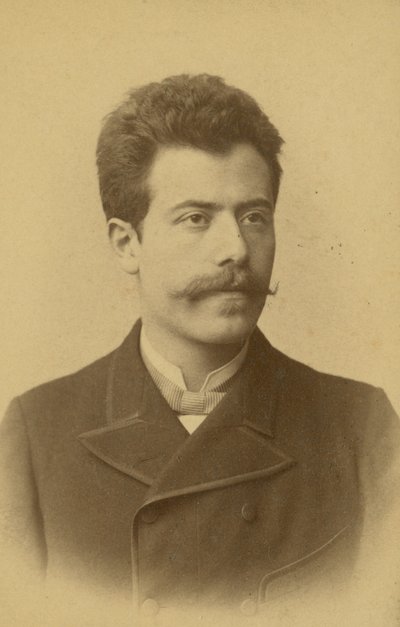 Gustav Mahler, 1884 od Austrian Photographer