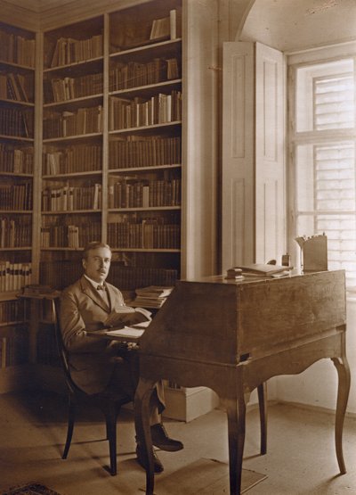 Portrét Hugo von Hofmannsthal od Austrian Photographer