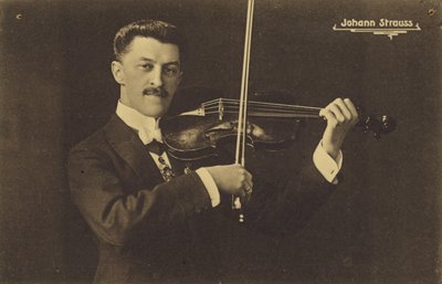 Portrét Johanna Strausse III od Austrian Photographer