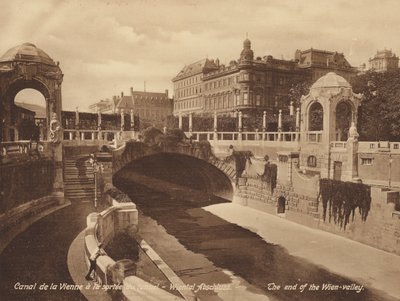 Wien / Vienna: Wiental závěr (č/b foto) od Austrian Photographer