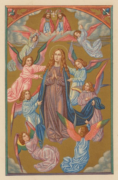 Nanebevzetí B Marie (chromolit) od Austrian School