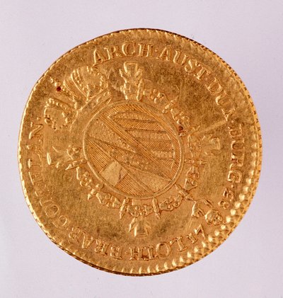 Rakouský zlatý dublon (doublon) císaře Josefa II. (1740-1790) 1783 Neapol, museo archeologico od Austrian School