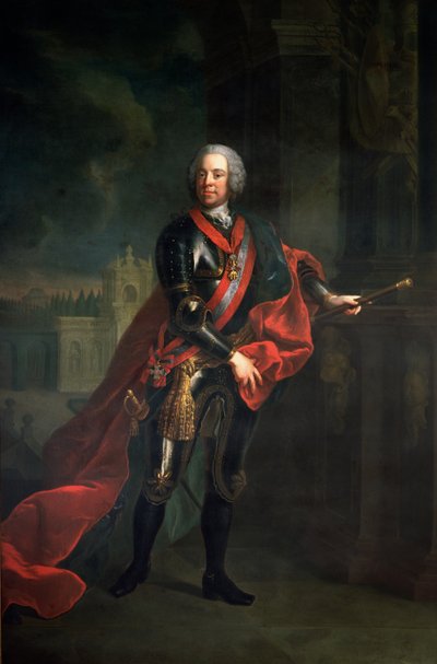 Hrabě Leopold Joseph von Daun (1705-66), polní marshall a rakouský vrchní velitel během sedmileté války, porazil Fridricha Velikého při obléhání Kolína od Austrian School