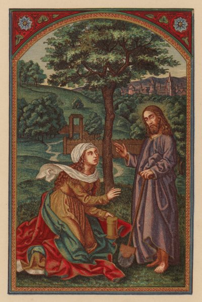 Ježíš jí říká: Maria! (chromolit) od Austrian School