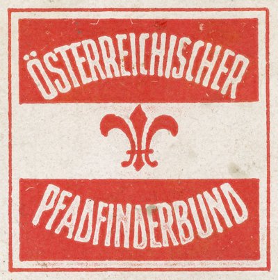 Znak rakouské asociace Pathfinder (Rakouští skauti) od Austrian School