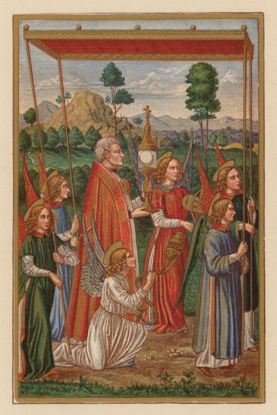Corpus Christi D N J Chr (chromolit) od Austrian School