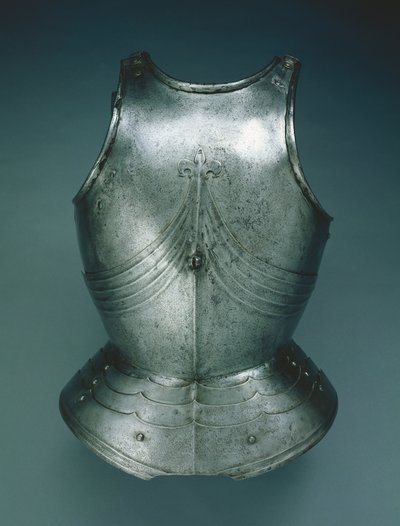 Gotický náprsník, Innsbruck, konec 15. století (ocel) od Austrian School