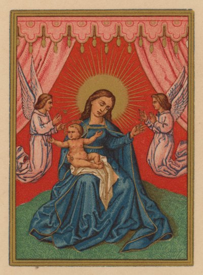 Mater Dei (chromolit) od Austrian School