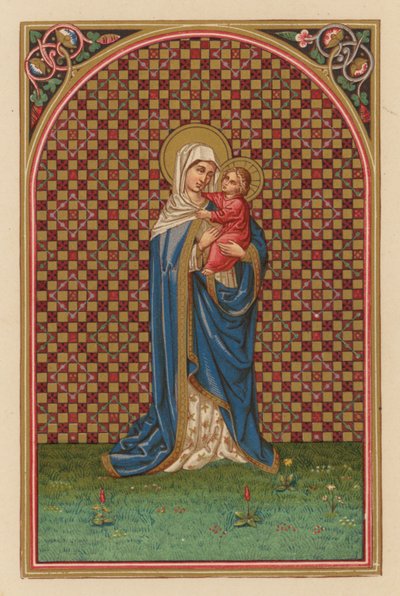 krásná matka (chromolit) od Austrian School