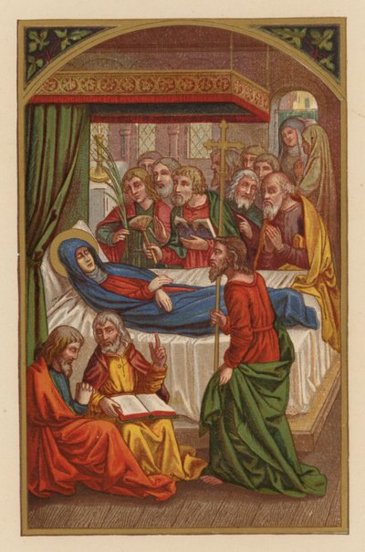 Mors B M V (chromolitho) od Austrian School