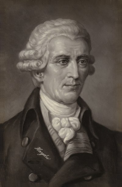 Portrét Josepha Haydna od Austrian School