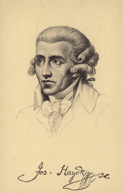 Portrét Josepha Haydna od Austrian School