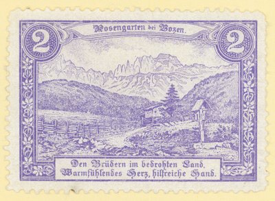 Rosengarten, poblíž Bozen, Rakousko od Austrian School