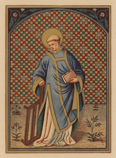 St Lawrence (chromolit) od Austrian School
