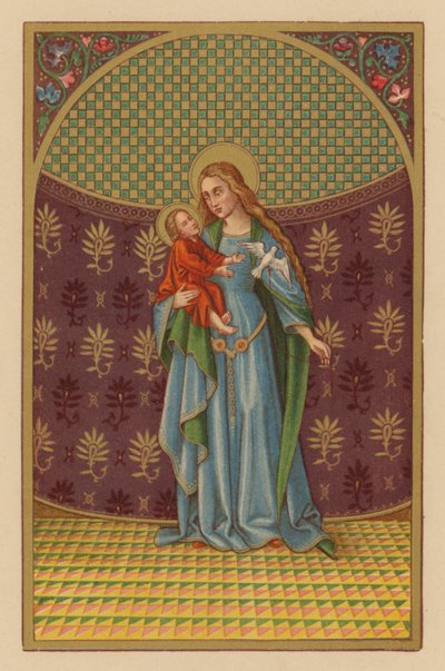S Maria Mater Dei (chromolit) od Austrian School