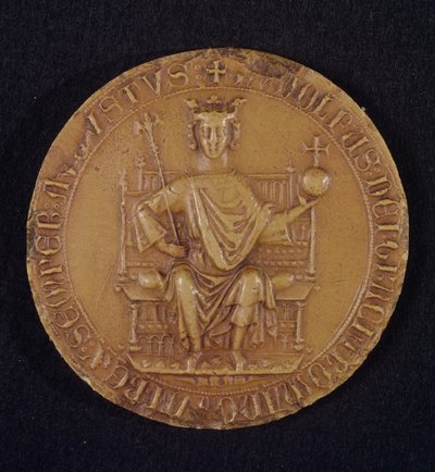 Pečeť Rudolfa I. (1218-91) Habsburského, 1289 (vosk) od Austrian School