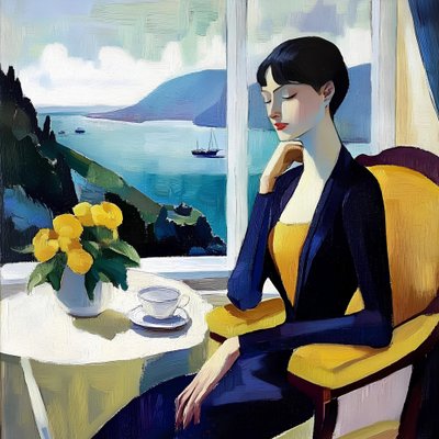 Elegantní výhled na oceán od Avanesova Elena