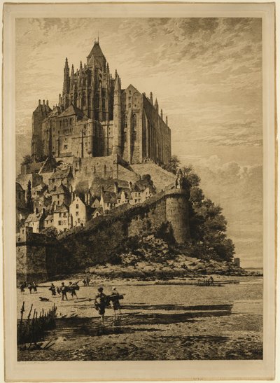 Mont Saint Michel od Axel Herman Haig