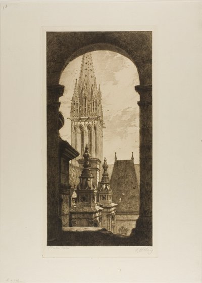 St. Pierre, Caen od Axel Herman Haig