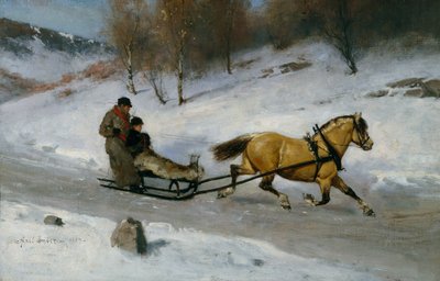 Jízda na koních od Axel Hjalmar Ender