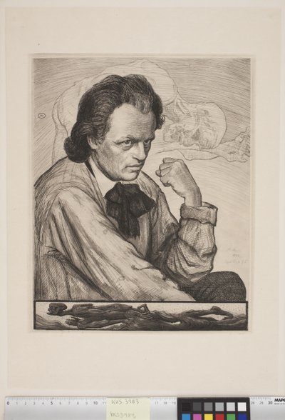 Sochař Niels Hansen Jacobsen od Axel Hou