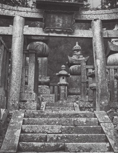 Japonsko: Koyasan (čb foto) od Axel von Graefe