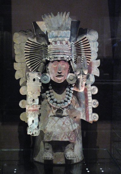Kadidlo v podobě bohyně kukuřice Xilonen, Tlahuac, pozdní postklasické období, cca 1500 od Aztec